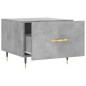 vidaXL Tavolini Salotto 2pz Grigio Cemento 50x50x40 Legno Multistrato