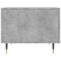 vidaXL Tavolini Salotto 2pz Grigio Cemento 50x50x40 Legno Multistrato