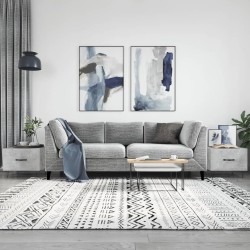 vidaXL Tavolini Salotto 2pz Grigio Cemento 50x50x40 Legno Multistrato