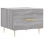 vidaXL Tavolini Salotto 2pz Grigio Sonoma 50x50x40cm Legno Multistrato