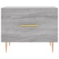 vidaXL Tavolini Salotto 2pz Grigio Sonoma 50x50x40cm Legno Multistrato