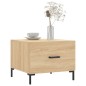 vidaXL Tavolini Salotto 2pz Rovere Sonoma 50x50x40cm Legno Multistrato