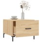 vidaXL Tavolini Salotto 2pz Rovere Sonoma 50x50x40cm Legno Multistrato