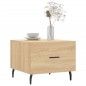 vidaXL Tavolini Salotto 2pz Rovere Sonoma 50x50x40cm Legno Multistrato