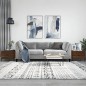 vidaXL Tavolini Salotto 2 pz Rovere Marrone 50x50x40 Legno Multistrato