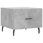 vidaXL Tavolini Salotto 2pz Grigio Cemento 50x50x40 Legno Multistrato