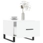 vidaXL Tavolini da Salotto 2 pz Bianchi 50x50x40 cm Legno Multistrato