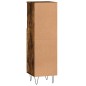 vidaXL Armadietto Bagno Rovere Fumo 30x30x100 cm in Legno Multistrato vidaXL Armadietto Bagno Rovere Fumo 30x30x100 cm in Legno Multistrato