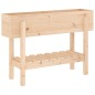 vidaXL Fioriera Rialzata da Giardino 101x30x69 cm Legno Massello Pino vidaXL Fioriera Rialzata da Giardino 101x30x69 cm Legno Massello Pino