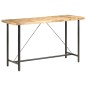 vidaXL Tavolo da Bar 180x70x107 cm in Legno Ruvido di Mango vidaXL Tavolo da Bar 180x70x107 cm in Legno Ruvido di Mango