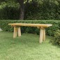 Panchina da Giardino 110 cm in Massello di Pino Impregnato Panchina da Giardino 110 cm in Massello di Pino Impregnato
