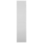 vidaXL Armadio con Anta Scorrevole Grigio Chiaro 90x40x180 cm Acciaio