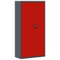 vidaXL Armadio Classificatore Antracite e Rosso 90x40x180cm in Acciaio vidaXL Armadio Classificatore Antracite e Rosso 90x40x180cm in Acciaio
