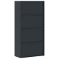vidaXL Armadio Classificatore Antracite e Rosso 90x40x180cm in Acciaio vidaXL Armadio Classificatore Antracite e Rosso 90x40x180cm in Acciaio