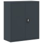 vidaXL Armadio Classificatore Antracite 90x40x105 cm in Acciaio