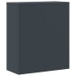 vidaXL Armadio Classificatore Antracite 90x40x105 cm in Acciaio