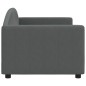 vidaXL Letto da Giorno Grigio Scuro 80x200 cm in Tessuto vidaXL Letto da Giorno Grigio Scuro 80x200 cm in Tessuto