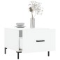 vidaXL Tavolini da Salotto 2 pz Bianchi 50x50x40 cm Legno Multistrato