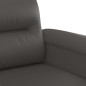 vidaXL Poltrona Grigia 60 cm in Similpelle