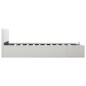vidaXL Giroletto con Contenitore Idraulico Bianco Similpelle 140x200cm vidaXL Giroletto con Contenitore Idraulico Bianco Similpelle 140x200cm