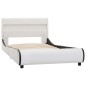 vidaXL Giroletto con LED Bianco in Similpelle 100x200 cm vidaXL Giroletto con LED Bianco in Similpelle 100x200 cm