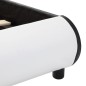 vidaXL Giroletto con LED Bianco in Similpelle 100x200 cm vidaXL Giroletto con LED Bianco in Similpelle 100x200 cm