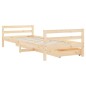 vidaXL Giroletto Bambini con Cassetti 80x200 cm Legno Massello di Pino vidaXL Giroletto Bambini con Cassetti 80x200 cm Legno Massello di Pino