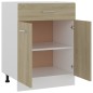 vidaXL Armadio Inferiore Cassetto Rovere Sonoma 60x46x81,5 Multistrato vidaXL Armadio Inferiore Cassetto Rovere Sonoma 60x46x81,5 Multistrato