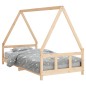 vidaXL Giroletto per Bambini 90x190 cm in Legno Massello di Pino vidaXL Giroletto per Bambini 90x190 cm in Legno Massello di Pino