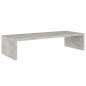 Supporto Monitor Grigio Cemento 60x23,5x12 cm Legno Multistrato Supporto Monitor Grigio Cemento 60x23,5x12 cm Legno Multistrato