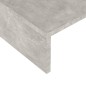 Supporto Monitor Grigio Cemento 60x23,5x12 cm Legno Multistrato Supporto Monitor Grigio Cemento 60x23,5x12 cm Legno Multistrato