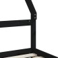 vidaXL Giroletto per Bambini con Cassetti Nero 90x190 cm Massello Pino vidaXL Giroletto per Bambini con Cassetti Nero 90x190 cm Massello Pino