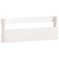 vidaXL Scarpiere a Parete 2 pz Bianco 59x9x23cm Legno Massello di Pino vidaXL Scarpiere a Parete 2 pz Bianco 59x9x23cm Legno Massello di Pino