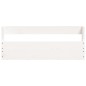 vidaXL Scarpiere a Parete 2 pz Bianco 59x9x23cm Legno Massello di Pino vidaXL Scarpiere a Parete 2 pz Bianco 59x9x23cm Legno Massello di Pino