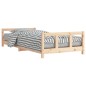 vidaXL Giroletto per Bambini 90x190 cm in Legno Massello di Pino vidaXL Giroletto per Bambini 90x190 cm in Legno Massello di Pino