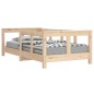 vidaXL Giroletto per Bambini 70x140 cm in Legno Massello di Pino vidaXL Giroletto per Bambini 70x140 cm in Legno Massello di Pino