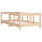 vidaXL Giroletto per Bambini 70x140 cm in Legno Massello di Pino vidaXL Giroletto per Bambini 70x140 cm in Legno Massello di Pino
