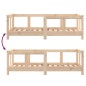 vidaXL Giroletto per Bambini 70x140 cm in Legno Massello di Pino vidaXL Giroletto per Bambini 70x140 cm in Legno Massello di Pino
