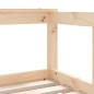 vidaXL Giroletto per Bambini 70x140 cm in Legno Massello di Pino vidaXL Giroletto per Bambini 70x140 cm in Legno Massello di Pino