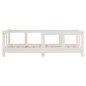 vidaXL Giroletto per Bambini Bianco 70x140cm in Legno Massello di Pino vidaXL Giroletto per Bambini Bianco 70x140cm in Legno Massello di Pino