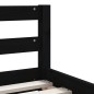 vidaXL Giroletto per Bambini con Cassetti Nero 90x190 cm Massello Pino vidaXL Giroletto per Bambini con Cassetti Nero 90x190 cm Massello Pino