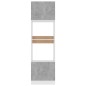 vidaXL Mobile per Microonde Grigio Cemento 60x57x207 cm Multistrato vidaXL Mobile per Microonde Grigio Cemento 60x57x207 cm Multistrato