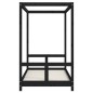vidaXL Giroletto per Bambini Nero 80x160 cm in Legno Massello di Pino vidaXL Giroletto per Bambini Nero 80x160 cm in Legno Massello di Pino