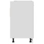 Armadio per Lavabo Bianco Lucido 80x46x81,5 cm in Truciolato Armadio per Lavabo Bianco Lucido 80x46x81,5 cm in Truciolato