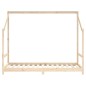vidaXL Giroletto per Bambini 90x190 cm in Legno Massello di Pino