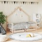 vidaXL Giroletto per Bambini con Cassetti 80x160cm Legno Massello Pino vidaXL Giroletto per Bambini con Cassetti 80x160cm Legno Massello Pino