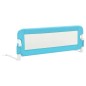 vidaXL Sponde Letto di Sicurezza per Bambini Blu 120x42cm Poliestere