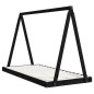 vidaXL Giroletto per Bambini Nero 90x200 cm in Legno Massello di Pino vidaXL Giroletto per Bambini Nero 90x200 cm in Legno Massello di Pino