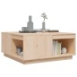 Tavolino da Salotto 80x81x36,5 cm in Legno Massello di Pino Tavolino da Salotto 80x81x36,5 cm in Legno Massello di Pino