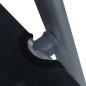 vidaXL Sedie da Giardino Reclinabili 2 pz in Alluminio Nere vidaXL Sedie da Giardino Reclinabili 2 pz in Alluminio Nere